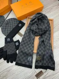 louis vuitton lv hat and echapres and glove set s_1255532